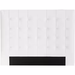 Pour habiller élégamment votre chambre sans recouvrir le mur de cadres ou miroirs, optez pour la tête de lit HALCIONA ! La tê ...