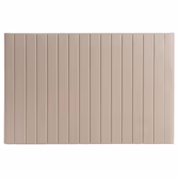 Tête de lit en tissu velours taupe L170 cm NEHA