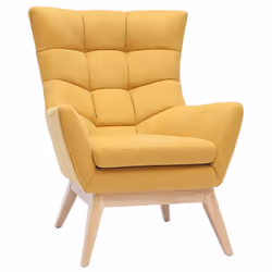 Le fauteuil scandinave BRODY est une invitation à la détente ! Avec ses lignes douces et massives, ce fauteuil relax nous env ...