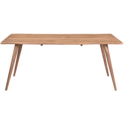 Miliboo - Table à manger rectangulaire en bois massif L175 cm savana