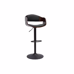 Le tabouret de bar EUSTACHE se distingue par son design aérien tout en courbes ! Entre héritage scandinave et langage contemp ...