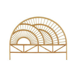 Miliboo - Tête de lit déco en rotin naturel L160 cm SUNNY