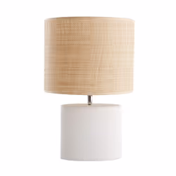 Simple et raffinée, à la fois brute et épurée, la lampe à poser TIGA et son style contrasté réchauffera l'ambiance d'une pièc ...