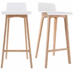 Faites entrer le style scandinave dans votre déco avec les tabourets de bar BALTIK ! Empreints de charme, ces tabourets de ba ...