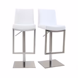 Coup de coeur pour ces tabourets de bar ultra modernes ! Le design est de mise avec les tabourets de bar KYLE . Lignes franch ...
