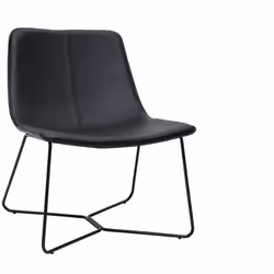 Fauteuil noir SANTI