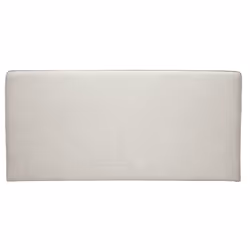 Tête de lit à suspendre en tissu beige L160 cm LILY