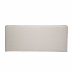 Tête de lit à suspendre en tissu beige L180 cm LILY