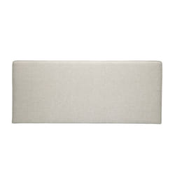 Tête de lit à suspendre en tissu beige L180 cm LILY