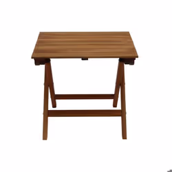 Table basse de jardin pliante en bois massif L40 cm ITZA