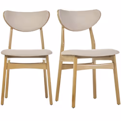 Avec les chaises scandinaves MAYA , courbes, bois clair et tissu bouclette ne forment plus qu'un ! Arborant un séduisant méla ...