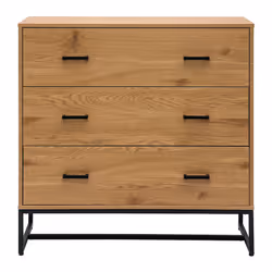 Misez sur le style industriel chic et moderne de la commode LOVATO ! Son esthétique est basée sur l'alliance indémodable du b ...