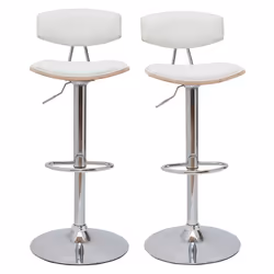 VASCO : des tabourets de bar design qui vont vous faire prendre de la hauteur ! Avec une silhouette travaillée tout en légère ...