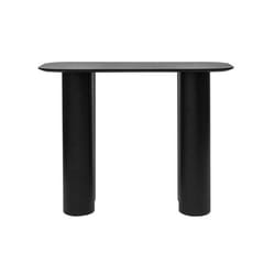 Miliboo - Console design en bois noir L100 cm FOLEEN