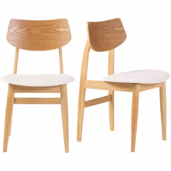 Avec leur style fifties revisité, les chaises ELION ne manquent pas de charme. Leur ligne classique illustre bien l'expressio ...