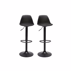 Les tabourets de bar noirs STEEVY , un design pensé pour apporter autant de confort que de style ! Avec leur siège conçu en p ...