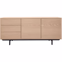 Élégant, vintage mais intemporel, découvrez le buffet MANNY . Ce buffet avec rangements fermés par deux portes battantes est  ...