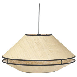 Suspension en rabane naturelle D50 cm KOYA