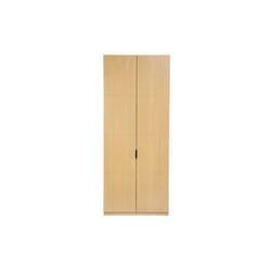 Miliboo - Armoire avec penderie finition bois chêne L90 cm GARENCE