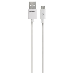 KeyOuest KO014011 câble USB 1 m USB A Micro-USB B Blanc