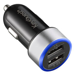 KeyOuest KO014127 chargeur d'appareils mobiles Universel Noir, Bleu, Argent Allume-cigare Auto