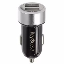 KeyOuest KO014127 chargeur d'appareils mobiles Universel Noir, Bleu, Argent Allume-cigare Auto
