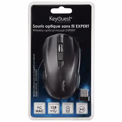 KeyOuest KO017715 souris Droitier RF sans fil Optique 1000 DPI
