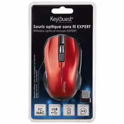 KeyOuest KO017722 souris Droitier RF sans fil Optique 1000 DPI