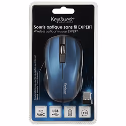 KeyOuest KO017739 souris Droitier RF sans fil Optique 1000 DPI