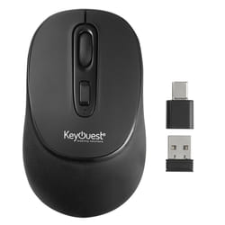 KeyOuest HYBRIDE souris Ambidextre RF sans fil 1200 DPI