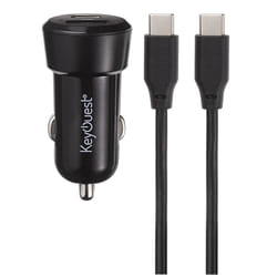 KeyOuest KO021675 chargeur d'appareils mobiles Universel Noir Allume-cigare Auto