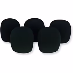 Bonnettes Micro Noires - ALCTRON - C 9800 B - Micros de chant - Filaire