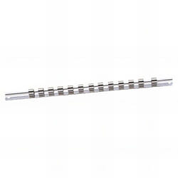 King Tony - Rail pour 12 douilles 1/4' - l. 200 mm