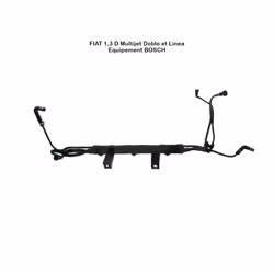 Kit poire damorcage avec tuyauterie de carburant Durer FIAT 1.3 D multijet Doblo Linea 51873181