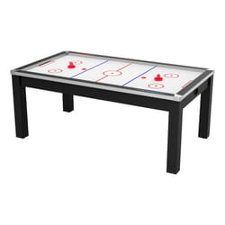 Paris Prix 123384 table de air hockey Table de hockey sur coussin d'air Noir, Blanc
