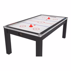 Paris Prix 123384 table de air hockey Table de hockey sur coussin d'air Noir, Blanc - Vue supplémentaire 2