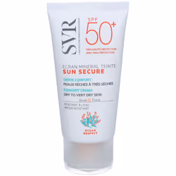 Crème Solaire - SVR - Sun Secure Écran Minéral Teinté - SPF50+ - Peaux Sèches - 60g