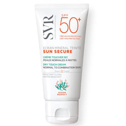 Crème Solaire - SVR - Sun Secure Écran Minéral Teinté - SPF50+ - Peaux Normales à Mixtes - 60g