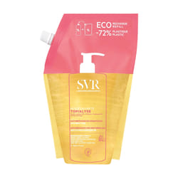SVR Topialyse Huile Nettoyante Recharge 1 L - Soin Visage pour Peau Sèche et Sensible, Nettoyant Apaisant