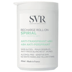 SVR Spirial Déodorant Anti-Transpirant 48H Recharge Roll-On 50 ml