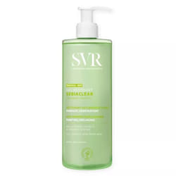SVR Gel Moussant Nettoyant Purifiant Visage pour Peaux Grasses et À Tendance Acnéique - Soin de Beauté 400 ml