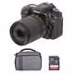 Appareil photo reflex numérique - NIKON - D7500 - 18-140mm f/3.5-5.6 - Vidéo 4K - Sensibilité 100-51 200 ISO