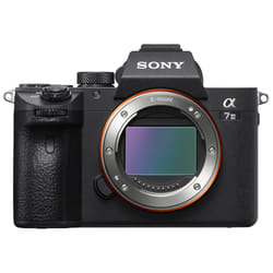 Sony α 7 III MILC 24,2 MP Exmor R CMOS 6000 x 4000 pixels Noir