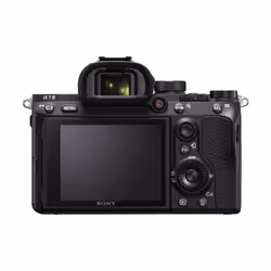 Sony α 7 III MILC 24,2 MP Exmor R CMOS 6000 x 4000 pixels Noir