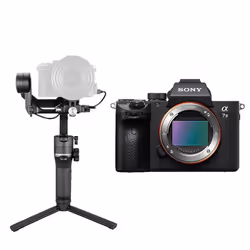 Sony appareil photo hybride alpha 7 III + zhiyun weebill s