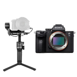 Sony appareil photo hybride alpha 7 III + zhiyun weebill s
