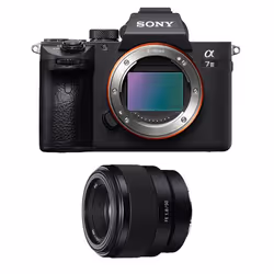 Sony appareil photo hybride alpha 7 III + fe 50mm f/1.8