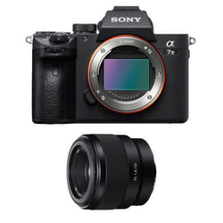 Sony appareil photo hybride alpha 7 III + fe 50mm f/1.8