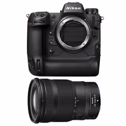 NIKON Hybride Z9 + Objectif Z 24-120mm f/4 S - CMOS 24x36 - 45.7 Mpixels - 4K - WiFi - Noir