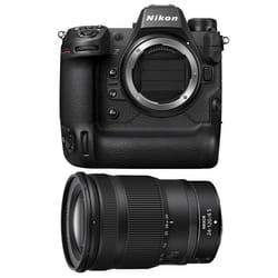 NIKON Hybride Z9 + Objectif Z 24-120mm f/4 S - CMOS 24x36 - 45.7 Mpixels - 4K - WiFi - Noir